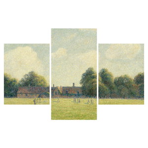 Obraz - Camille Pissarro, Hampton Court Green, reprodukce (6)