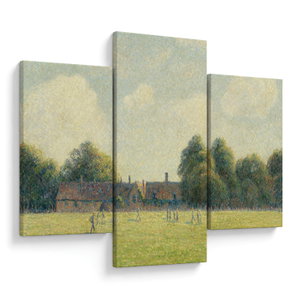 Obraz - Camille Pissarro, Hampton Court Green, reprodukce (V025194V90603PCS)