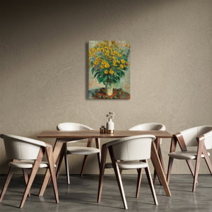 Obraz - Claude Monet, Jerusalem Artichoke Flowers, reprodukce (4)