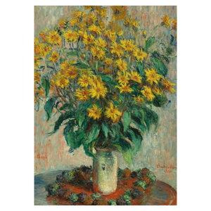 Obraz - Claude Monet, Jerusalem Artichoke Flowers, reprodukce (6)