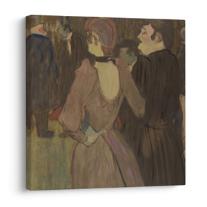 Obraz - Henri de Toulouse-Lautrec, La Goulue and Her Sister, reprodukcia