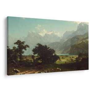 Slika - Albert Bierstadt, Lake Lucerne, reprodukcije