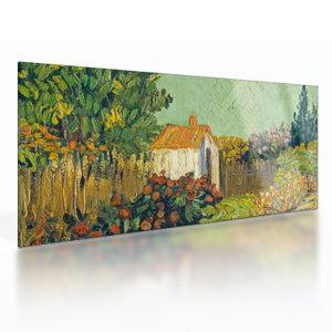 Skleněný obraz - Imitator of Vincent van Gogh, Landscape, reprodukce (V025204V10050GD)