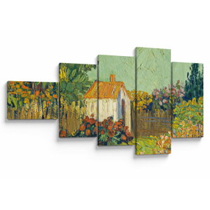 Obraz - Imitator of Vincent van Gogh, Landscape, reprodukce (V025204V11060)