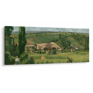 Obraz - Camille Pissarro, Landscape at Les Pâtis, Pontoise, reprodukce (V025205V12050)