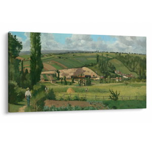Obraz - Camille Pissarro, Landscape at Les Pâtis, Pontoise, reprodukce (V025205V12070)