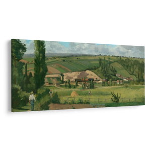 Obraz - Camille Pissarro, Landscape at Les Pâtis, Pontoise, reprodukce (V025205V200100)