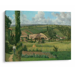 Obraz - Camille Pissarro, Landscape at Les Pâtis, Pontoise, reprodukce (V025205V7050)