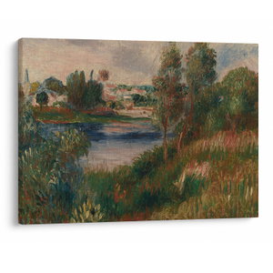 Slika - Auguste Renoir, Landscape at Vetheuil, reprodukcije