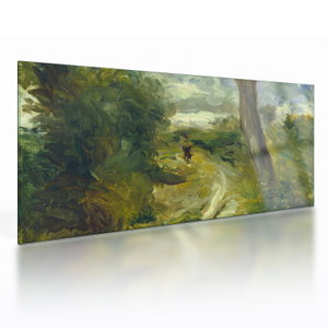 Skleněný obraz - Auguste Renoir, Landscape between Storms, reprodukce (V025207V10050GD)