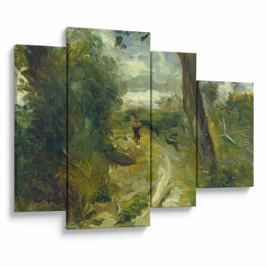 Obraz - Auguste Renoir, Landscape between Storms, reprodukce (s hodinami) (V025207V11075C)