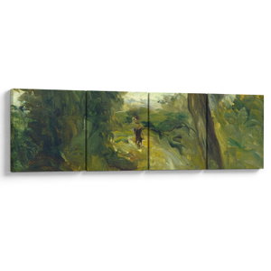 Obraz - Auguste Renoir, Landscape between Storms, reprodukce (V025207V16040)