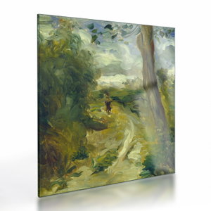 Skleněný obraz - Auguste Renoir, Landscape between Storms, reprodukce (V025207V3030GD)