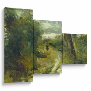 Obraz - Auguste Renoir, Landscape between Storms, reprodukce (s hodinami) (V025207V9070C)
