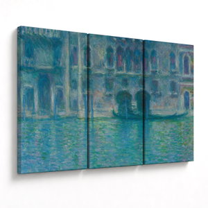 Obraz - Claude Monet, Palazzo da Mula, Venice, reprodukce (V025223V120803PCS)