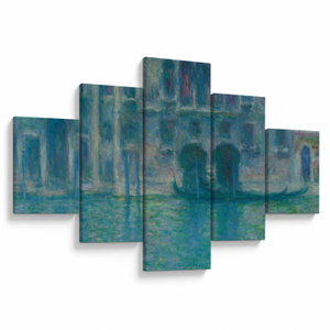 Obraz - Claude Monet, Palazzo da Mula, Venice, reprodukce (V025223V12570)