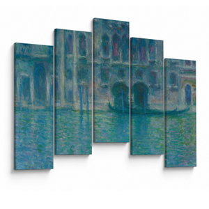 Obraz - Claude Monet, Palazzo da Mula, Venice, reprodukce (V025223V12590)