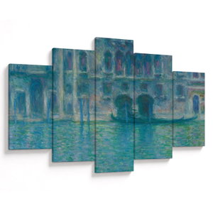Obraz - Claude Monet, Palazzo da Mula, Venice, reprodukce (V025223V150105)