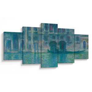 Obraz - Claude Monet, Palazzo da Mula, Venice, reprodukce (V025223V150805PCS)
