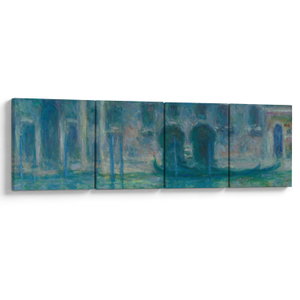 Obraz - Claude Monet, Palazzo da Mula, Venice, reprodukce (V025223V16040)