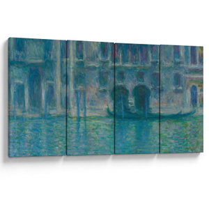 Obraz - Claude Monet, Palazzo da Mula, Venice, reprodukce (V025223V16080)