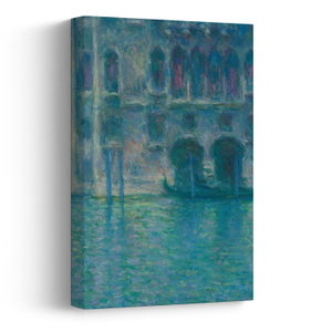 Obraz - Claude Monet, Palazzo da Mula, Venice, reprodukce (V025223V2030)