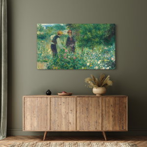 Obraz - Auguste Renoir, Picking Flowers, reprodukce (4)