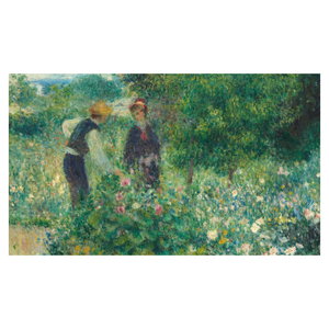 Obraz - Auguste Renoir, Picking Flowers, reprodukce (6)