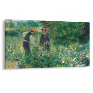 Obraz - Auguste Renoir, Picking Flowers, reprodukce