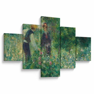 Obraz - Auguste Renoir, Picking Flowers, reprodukce (V025227V12570)