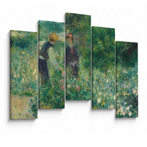 Obraz - Auguste Renoir, Picking Flowers, reprodukce (V025227V12590)