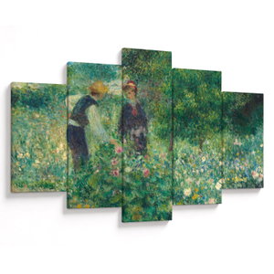 Obraz - Auguste Renoir, Picking Flowers, reprodukce (V025227V150105)