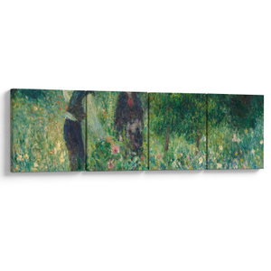 Obraz - Auguste Renoir, Picking Flowers, reprodukce (V025227V16040)