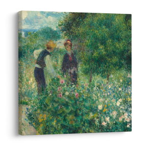 Obraz - Auguste Renoir, Picking Flowers, reprodukce (V025227V5050)