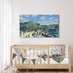 Tablou - Auguste Renoir, Pont Neuf, Paris, reproducere (2)