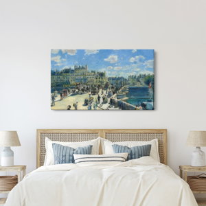 Tablou - Auguste Renoir, Pont Neuf, Paris, reproducere (4)