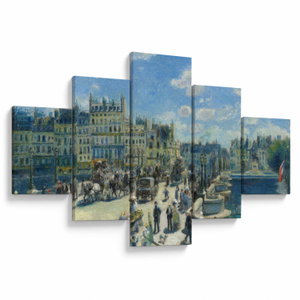 Tablou - Auguste Renoir, Pont Neuf, Paris, reproducere (V025229V12570)