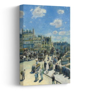 Tablou - Auguste Renoir, Pont Neuf, Paris, reproducere (V025229V2030)