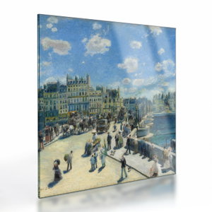 Tablou pe sticlă - Auguste Renoir, Pont Neuf, Paris, reproducere (V025229V3030GD)