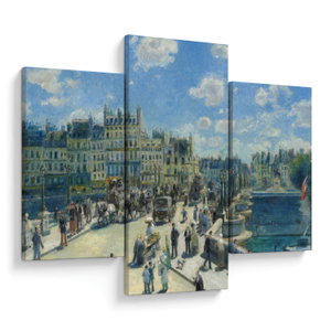 Tablou - Auguste Renoir, Pont Neuf, Paris, reproducere (V025229V90603PCS)