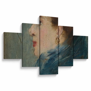 Schilderij - Edouard Manet, Portrait of a Lady, reproducties (V025231V12570)