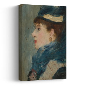 Schilderij - Edouard Manet, Portrait of a Lady, reproducties (V025231V2030)