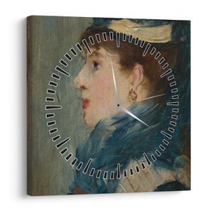 Schilderij - Edouard Manet, Portrait of a Lady, reproducties (met klok) (V025231V3030C)