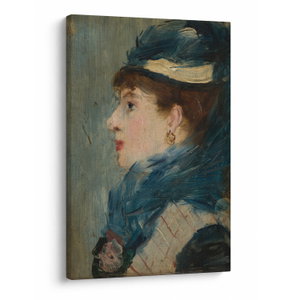 Schilderij - Edouard Manet, Portrait of a Lady, reproducties (V025231V6090)