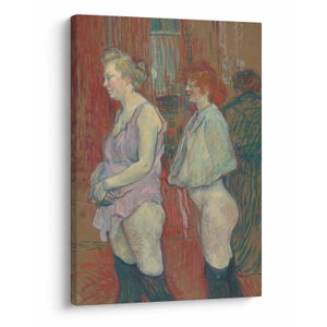 Obraz - Henri de Toulouse-Lautrec, Rue des Moulins, reprodukce