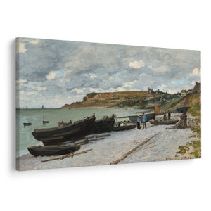 Bild auf Leinwand - Claude Monet, Sainte Adresse, Reproduktionen