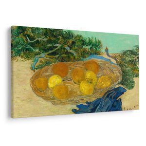 Tablou - Vincent van Gogh, Still Life of  Oranges and Lemons with  Blue Gloves, reproducere