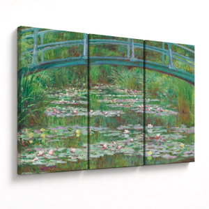 Obraz - Claude Monet, The Japanese Footbridge, reprodukce (V025251V120803PCS)