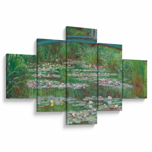 Obraz - Claude Monet, The Japanese Footbridge, reprodukce (V025251V12570)