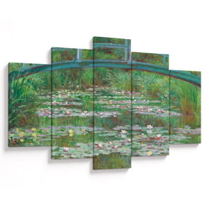Obraz - Claude Monet, The Japanese Footbridge, reprodukce (V025251V150105)